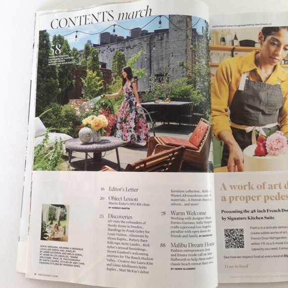 ARCHITECTURAL DIGEST MARCH 2024 MAGAZINE NWT - Picture 5 of 7